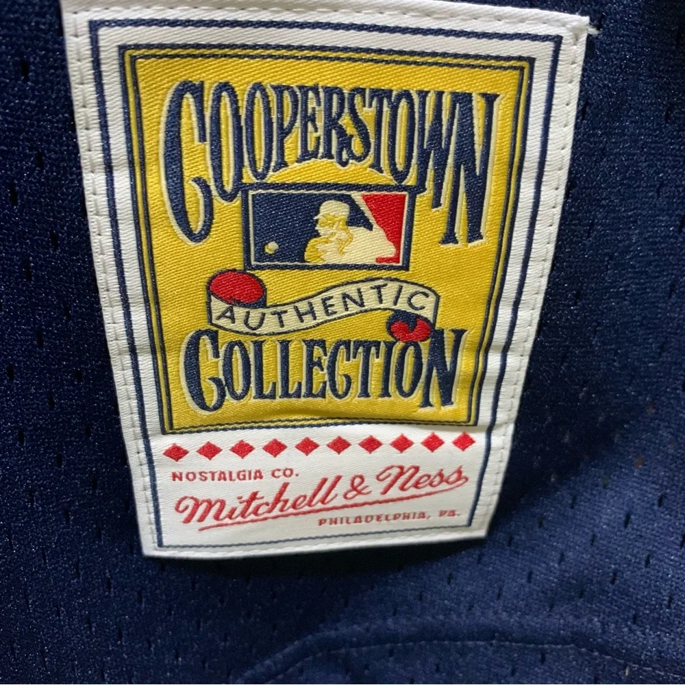 Mitchell & Ness 1980 Houston Astros Nolan Ryan Pullover Blue Jersey #34 2XL NEW - Picture 8 of 14